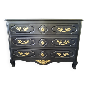 Commode galbée style - louis