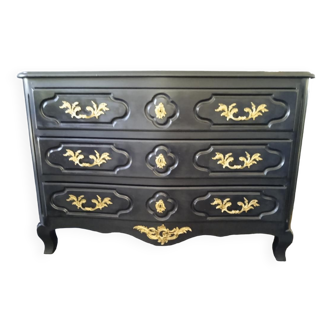 Commode galbée style Louis XV