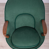 Model 345 armchairs by J. Jędrachowicz i K. Racinowski for Poznan Furniture Factory, 1950s, Set of 2