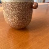 Vase vintage contemporain design terre cuite