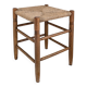 Tabouret mid century rustique
