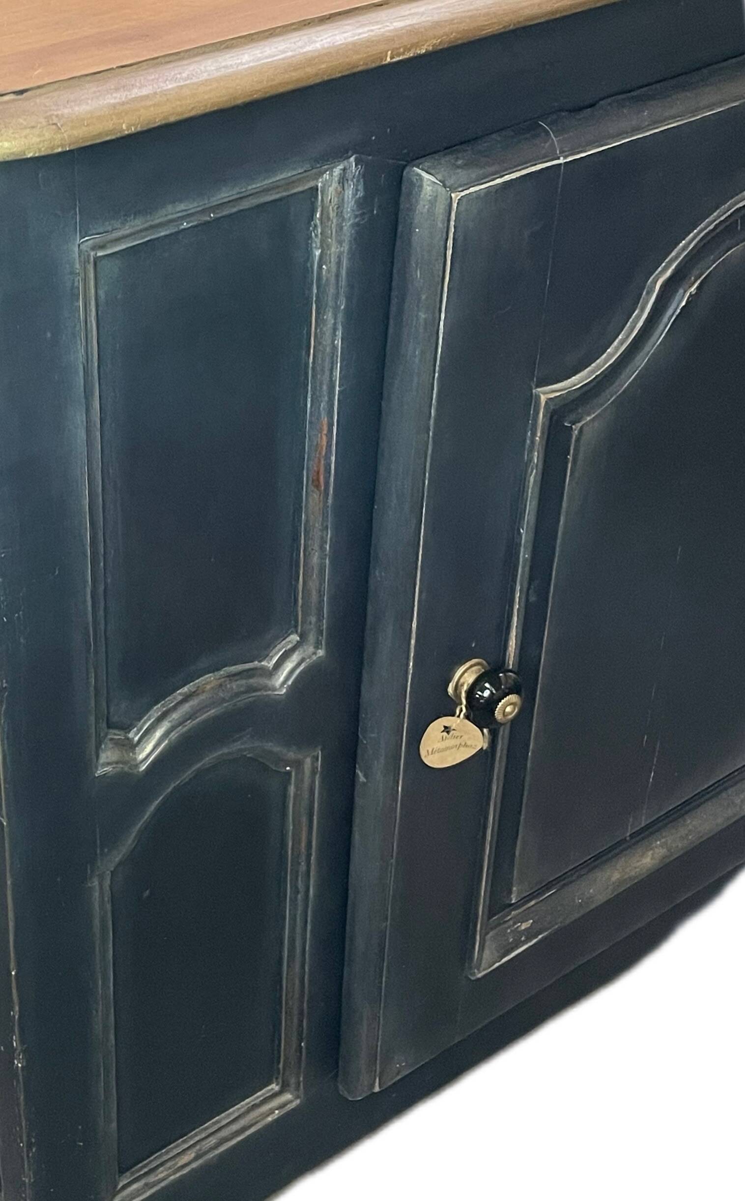 renovated wooden buffet