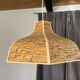 Hanging lamp in cork 80