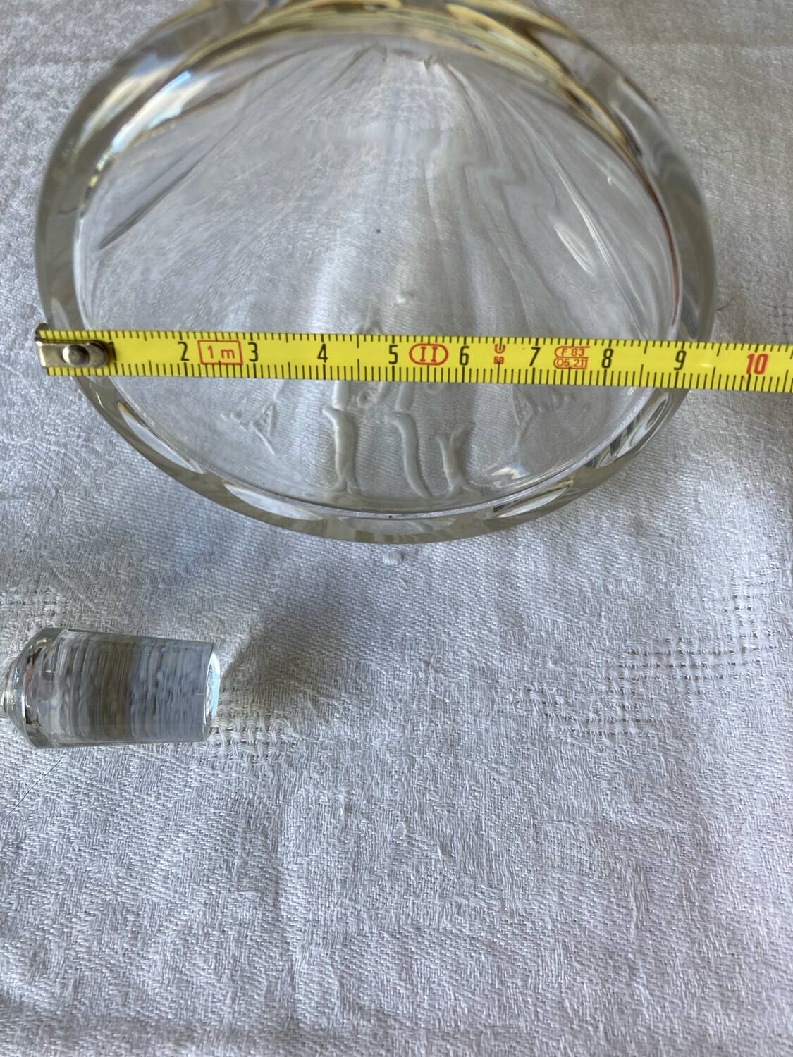 Baccarat crystal carafe