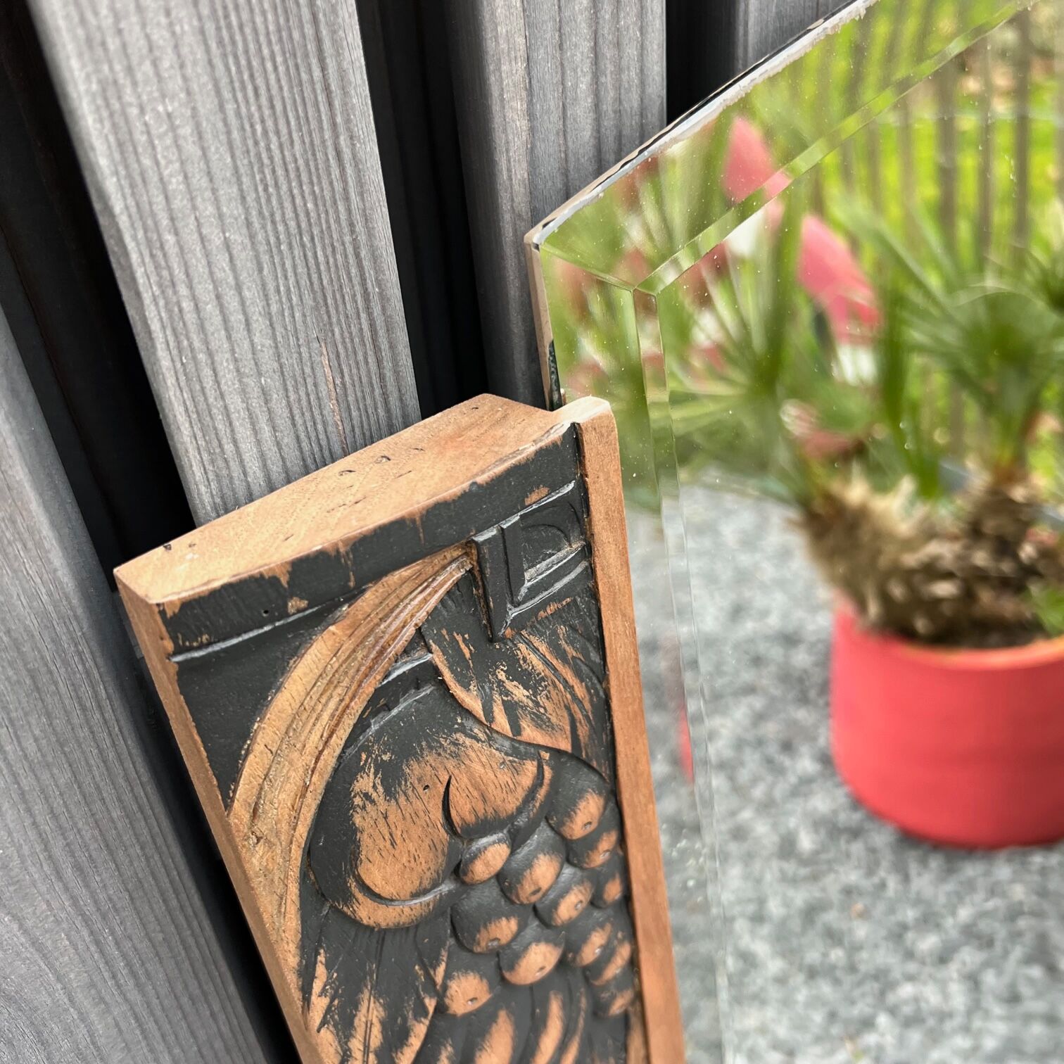 Miroir Art déco biseauté