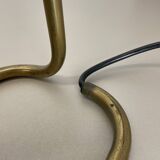 Cubic Modernist Brass Metal Table Light by Florian Schulz, Germany, 1970s