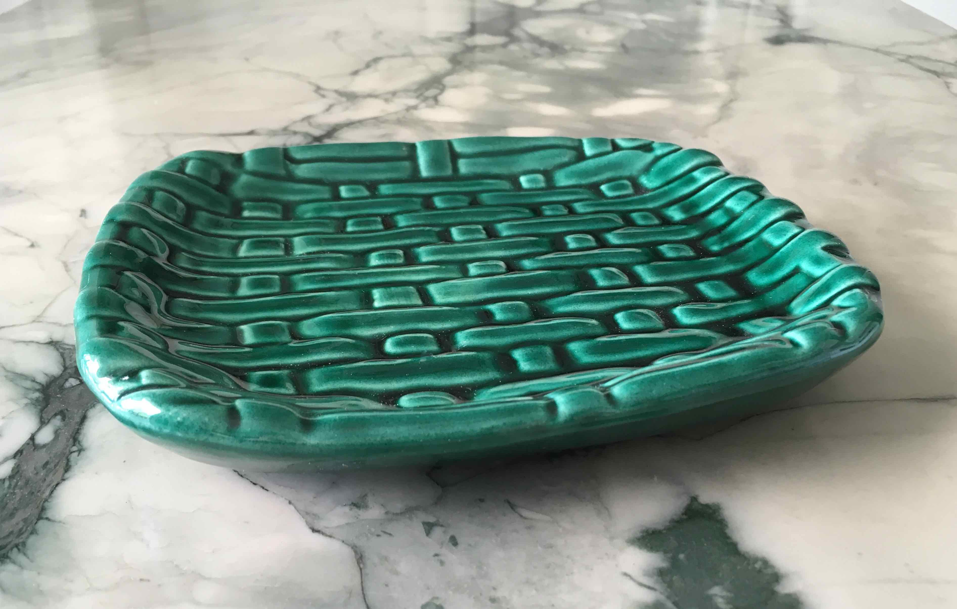 Vintage ceramic pocket tray