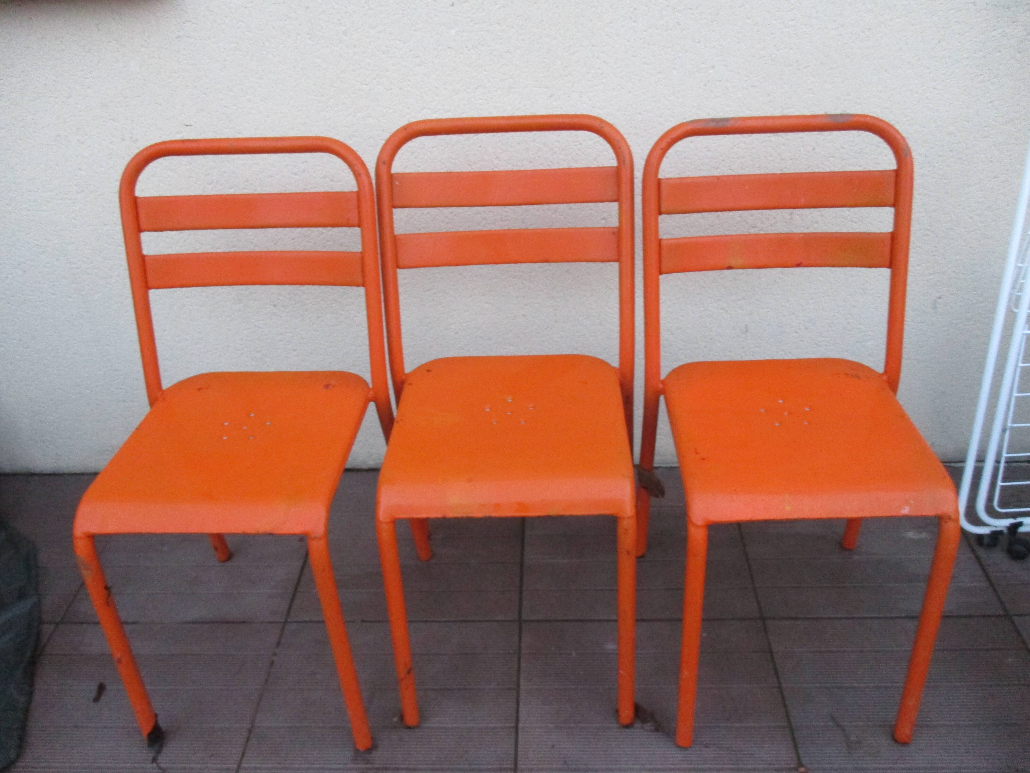 table and Chair tolix Bistro set