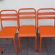 Ensemble table et chaises bistrot Tolix