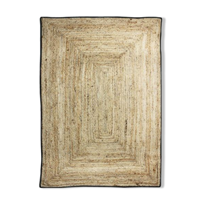 Tapis en jute 120x170 cm contour