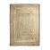 Tapis en jute 120x170 cm contour noir