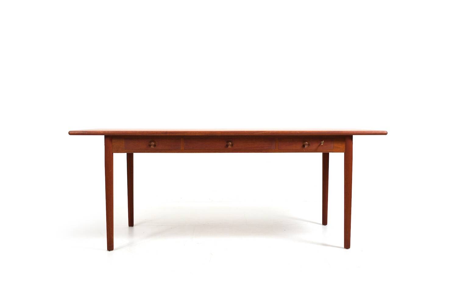 Rare Hans J. Wegner PP-312 Teak Desk 1960s.