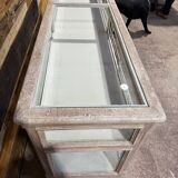 Glass shop counter
