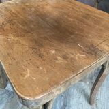 Set of 4 antique bistro chairs