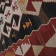 Vintage Turkish hallway rug 140x369 cm