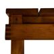Vintage Pinewood Slatted Coffee Table Design 1970s