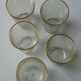 Five 50s glasses