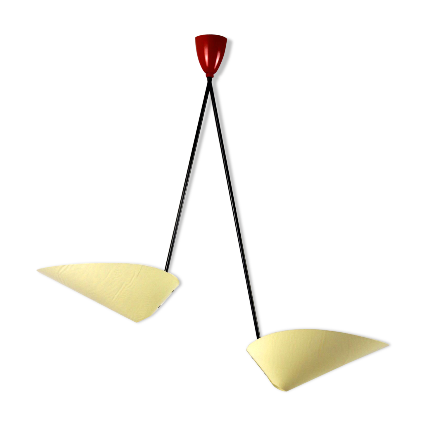 Model 1210 Ceiling Lamp by Josef Hurka for Napako, 1960s