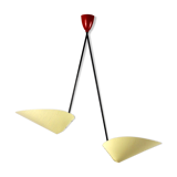 Model 1210 Ceiling Lamp by Josef Hurka for Napako, 1960s