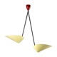 Model 1210 Ceiling Lamp by Josef Hurka for Napako, 1960s