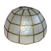 Mother-of-pearl lampshade for hanging