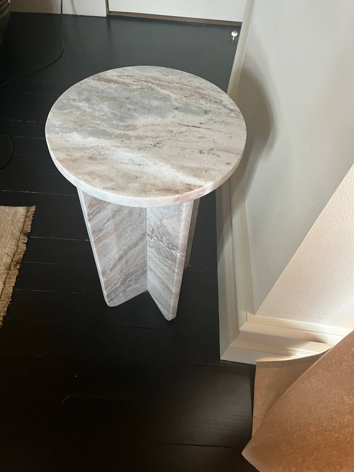 Table d'appoint en marbre