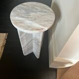 Table d'appoint en marbre