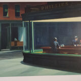 Edward Hopper reproduction poster