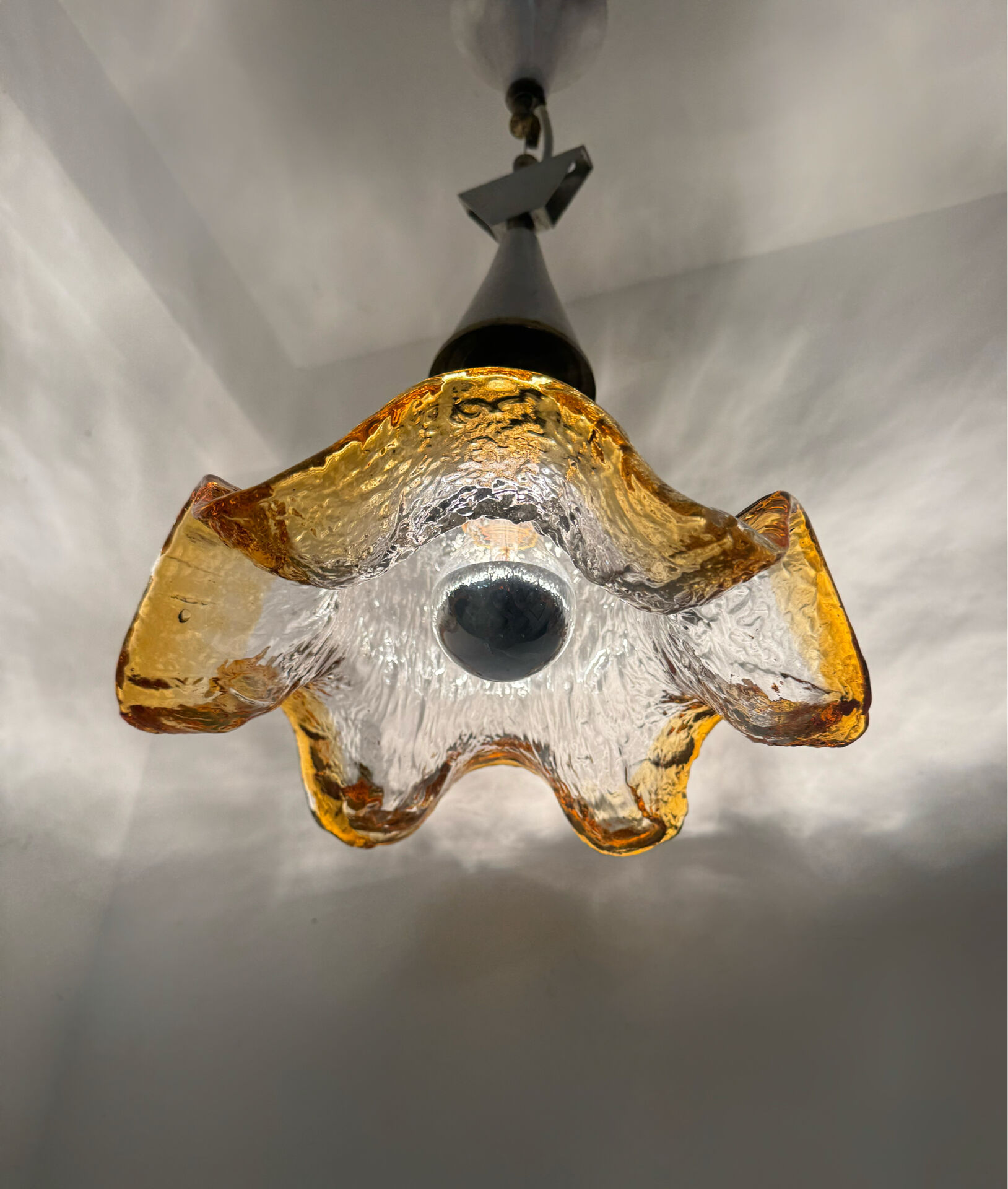 Murano glass chandelier from the 1970s.