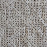 Handmade crochet antique pillowcase