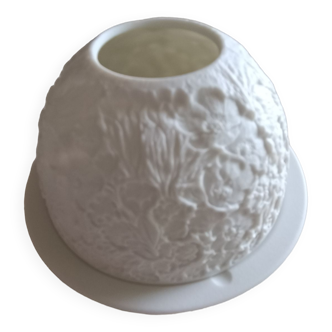 Photophore Bernardaud's Lithophanies. Spring Flowers