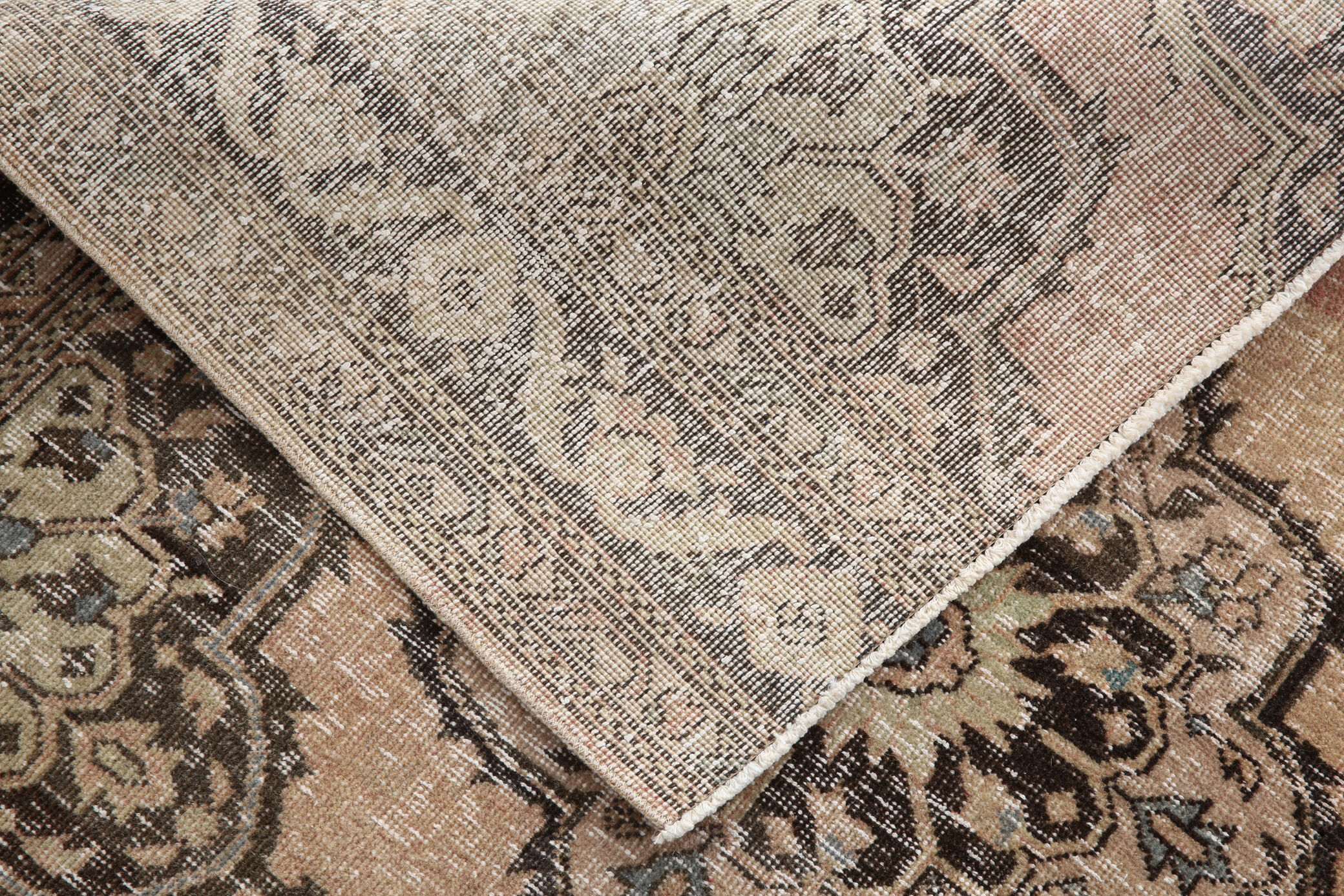 Oriental antique wool vintage rug 232x144cm