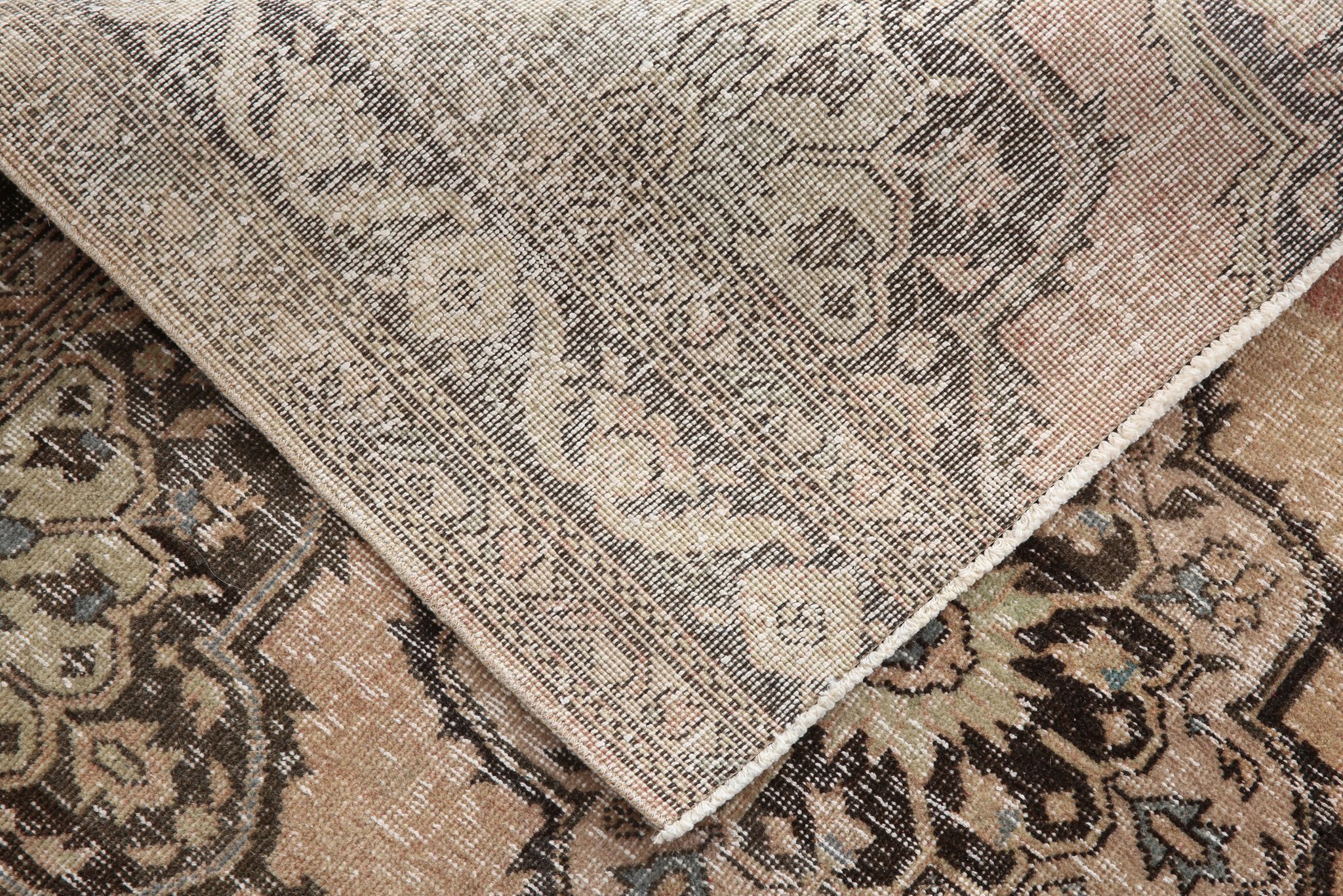 Oriental antique wool vintage rug 232x144cm