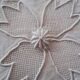 Sheet in XIX linen thread