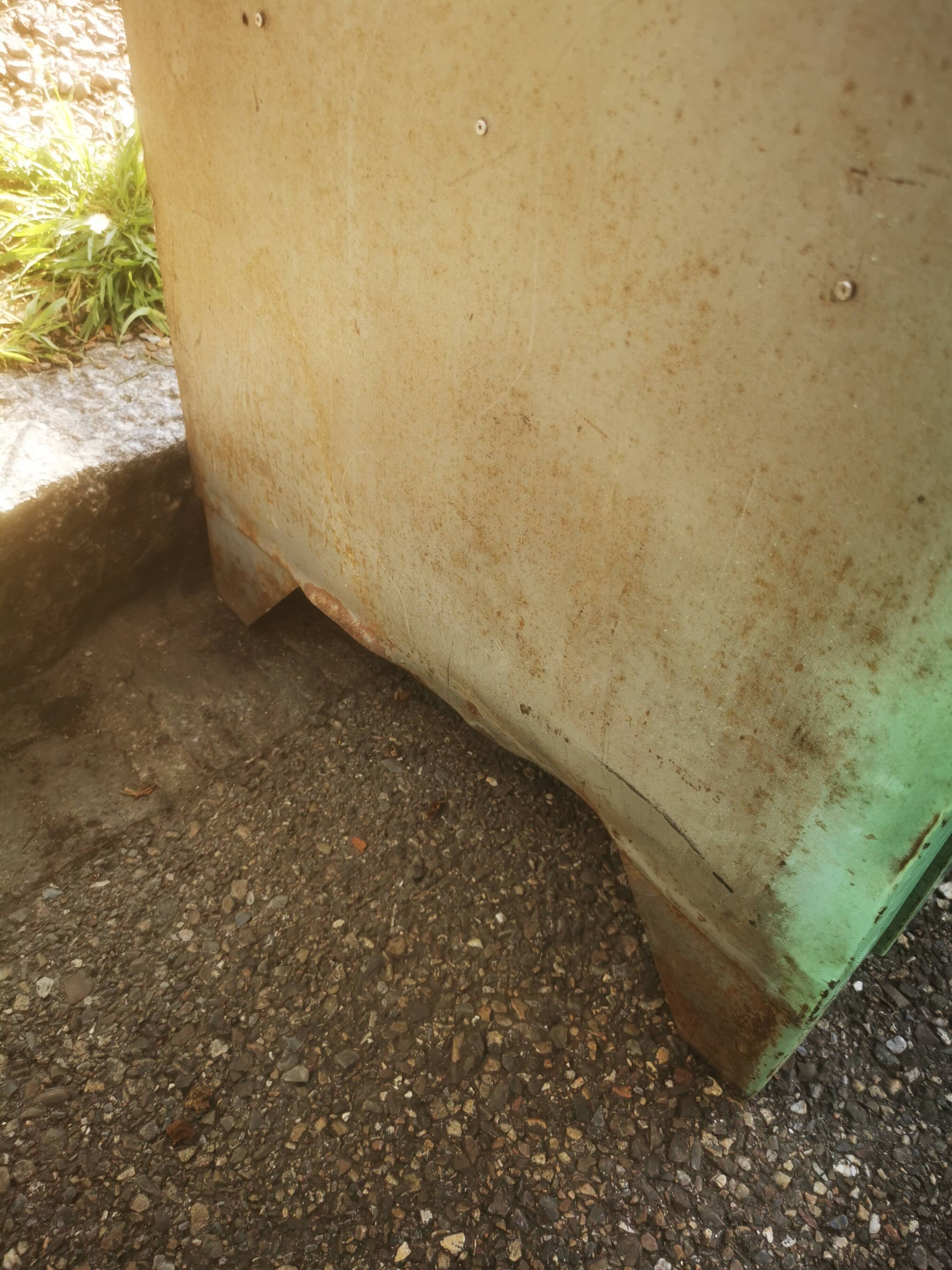 Vintage metal locker cabinet
