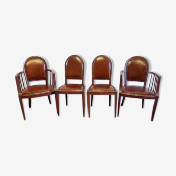 Art deco chairs and armchairs