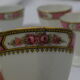 5 old limoges porcelain coquetiers