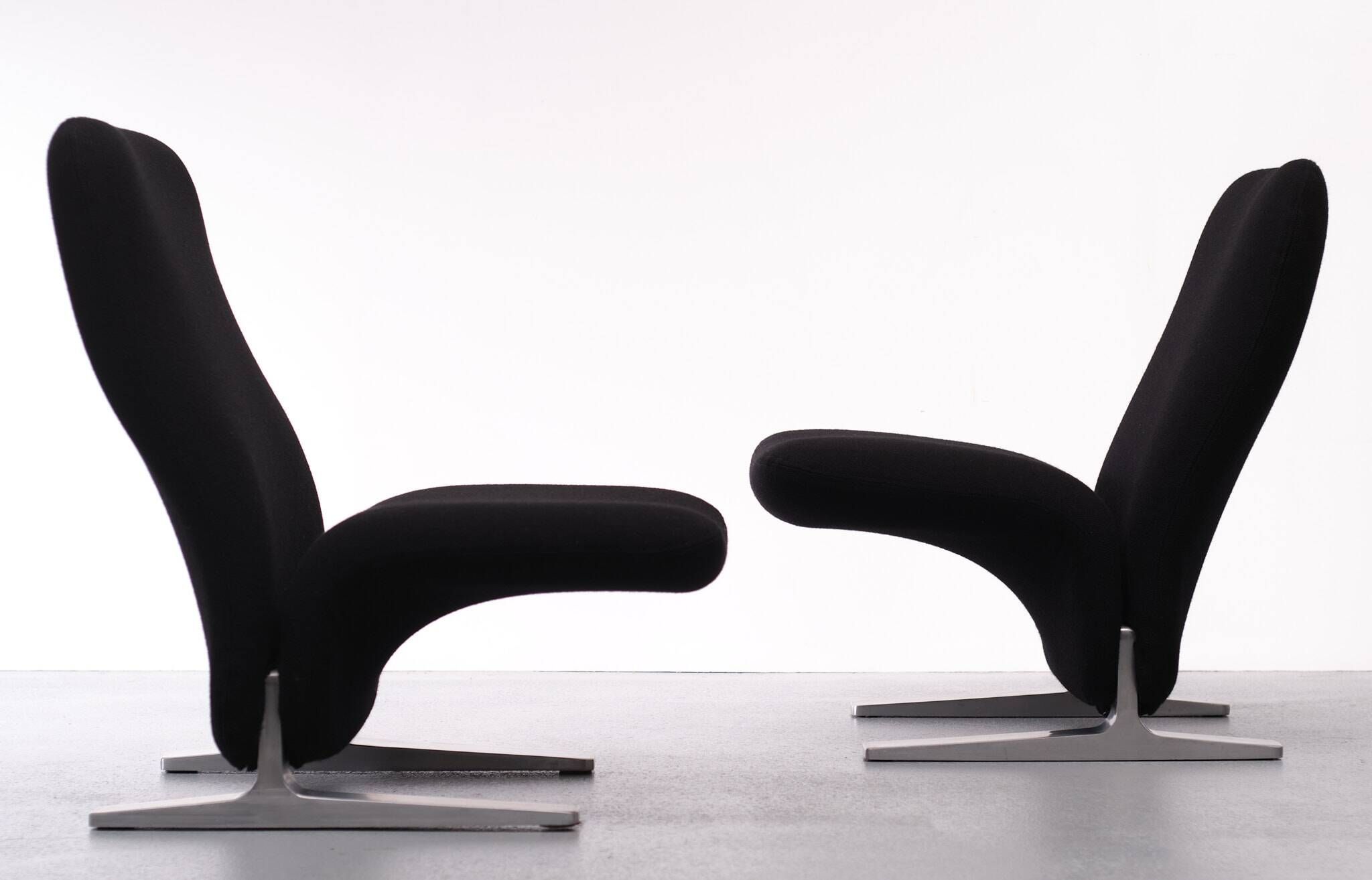 F780 Concorde Lounge Chairs by Pierre Paulin for Artifort in New Upholstery