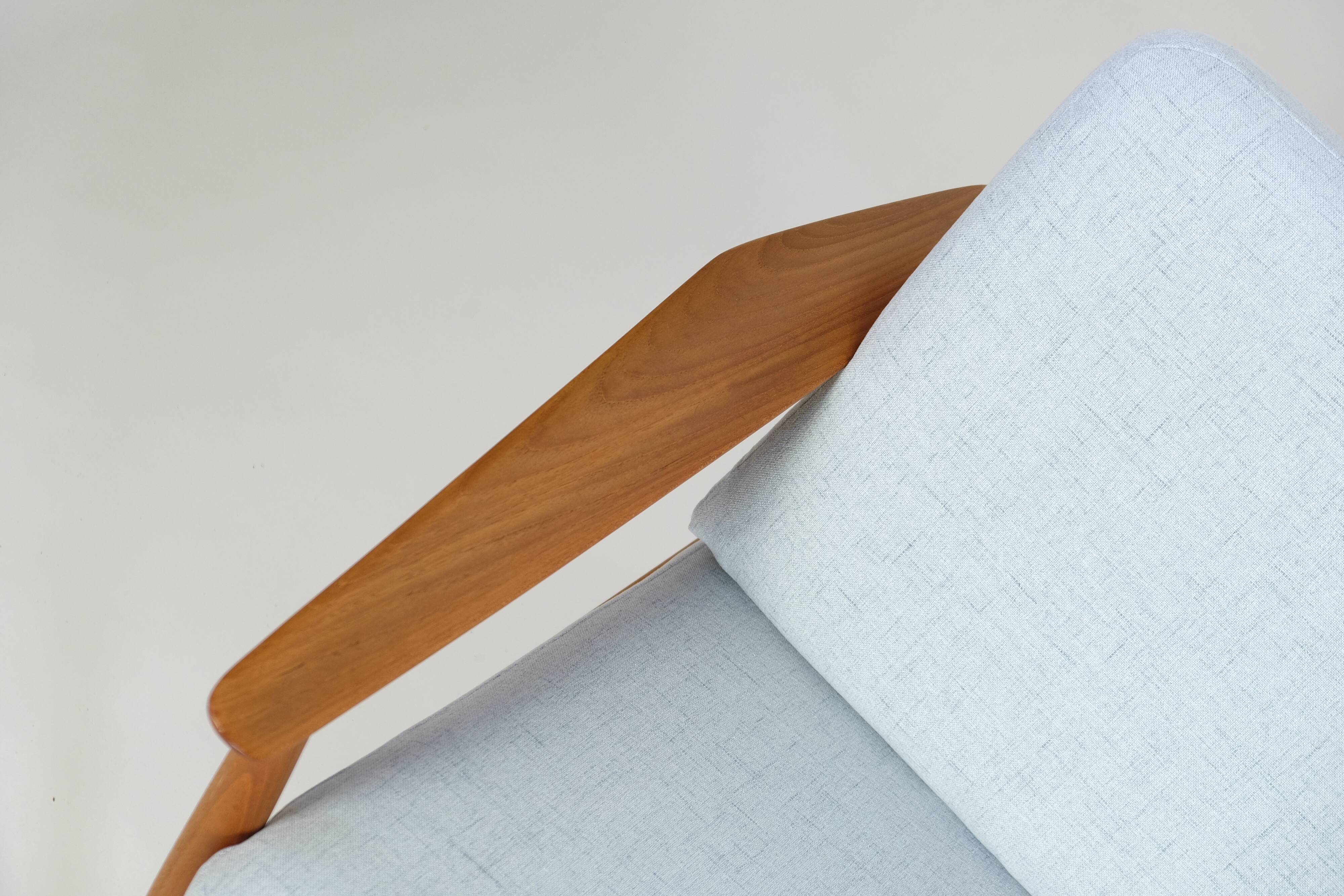 Danish Teak 3-seater Sofa by Arne Vodder 60er Vintage Mid-Century Design