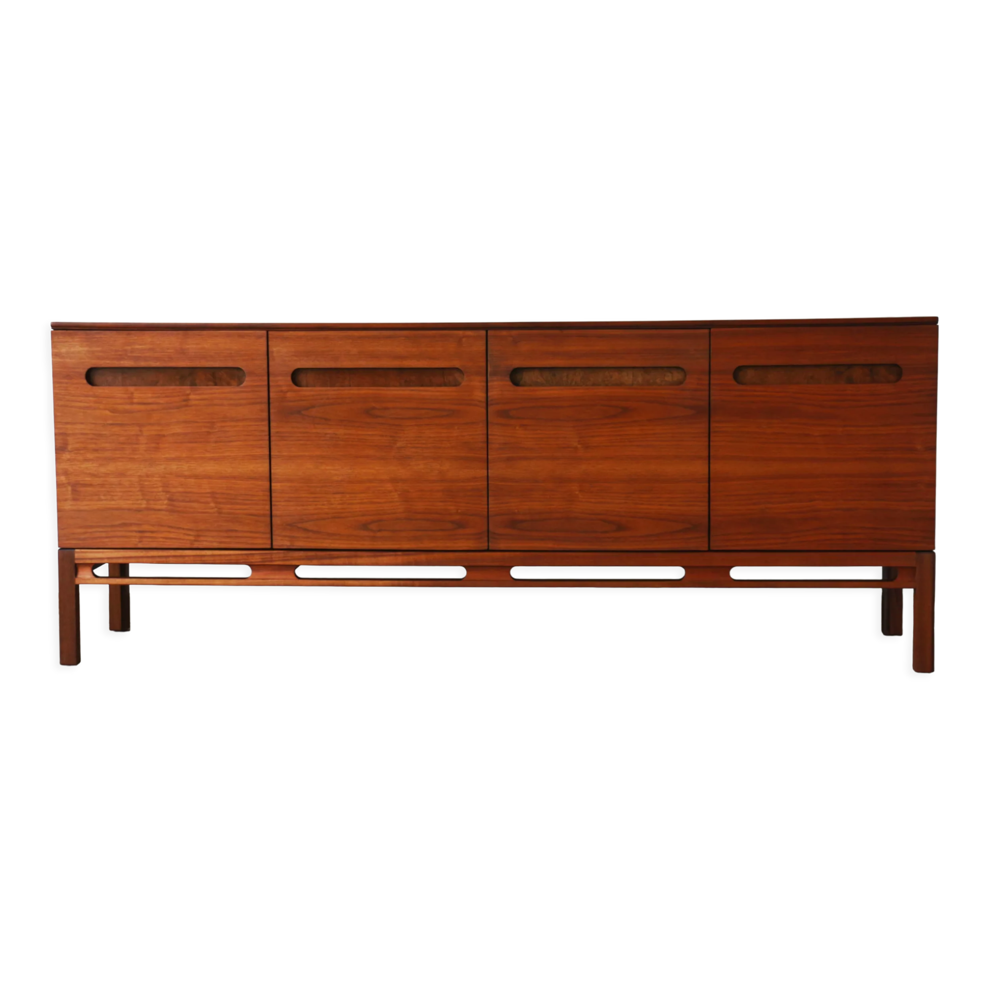 Sideboard teak and walnut 60