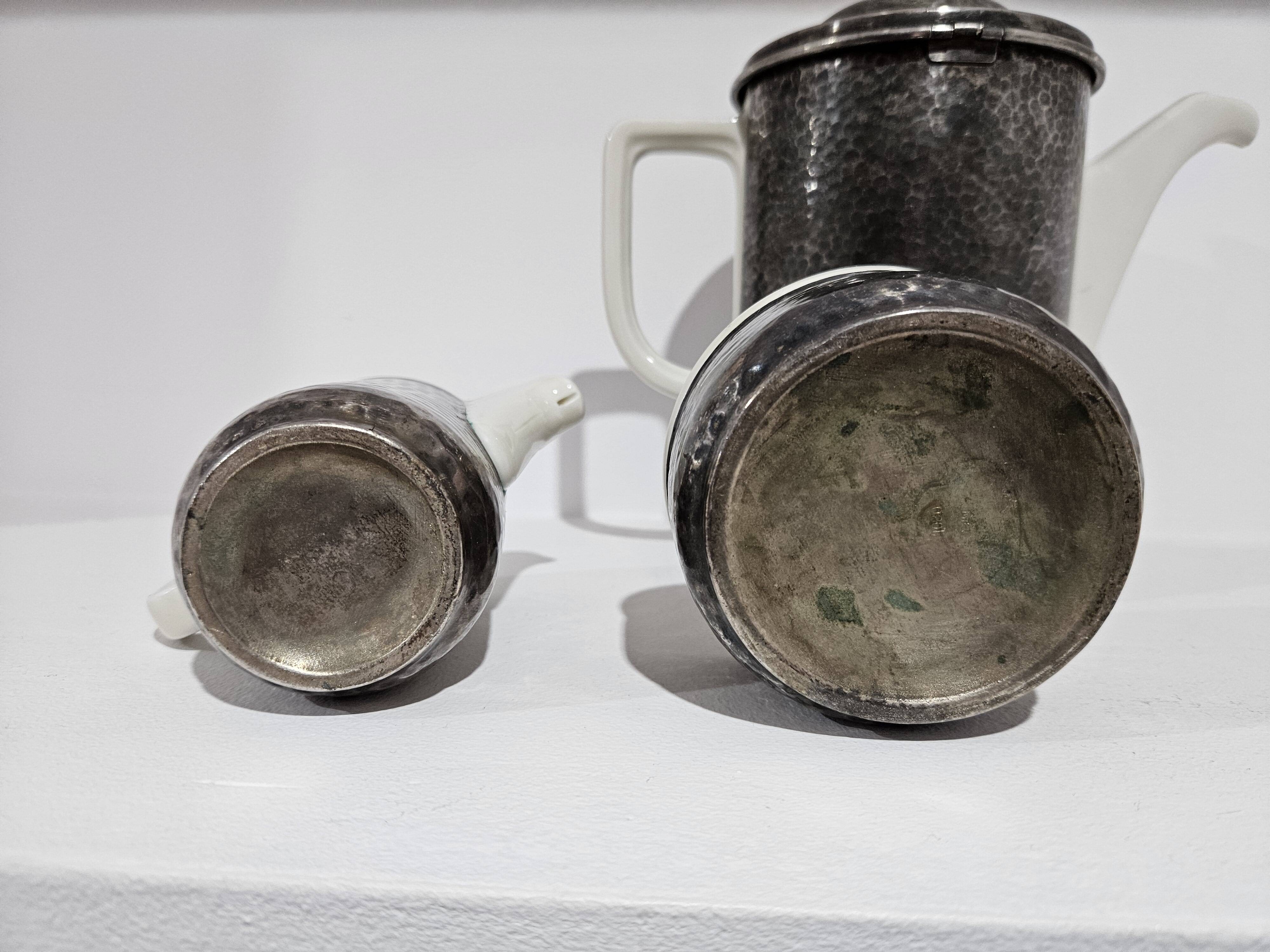 Elegant WMF Art Deco table center, 1950s