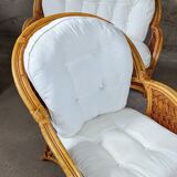 Rattan living room