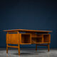 Mid-Century teak model 75 desk from Omann Jun, 1960s