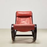 Gae Aulenti Sgarsul Rocking Chair for Poltronova Italy 1962