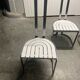 4 chaises allmilmo Allemagne 1980