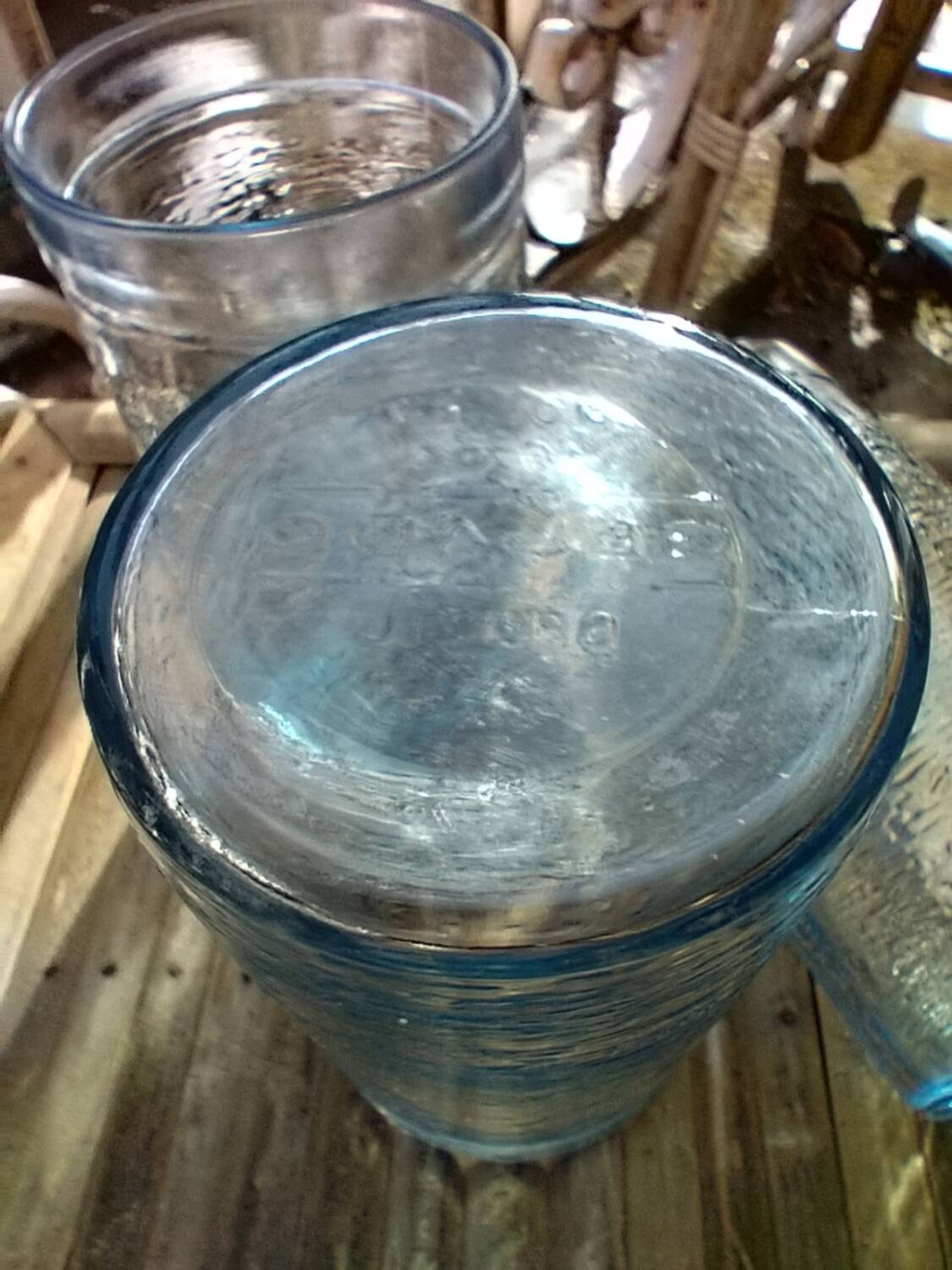 Blue water drop Gelado glasses