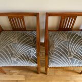 Pair of mahogany armchairs from the 1920s