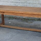 Solid oak farmhouse table