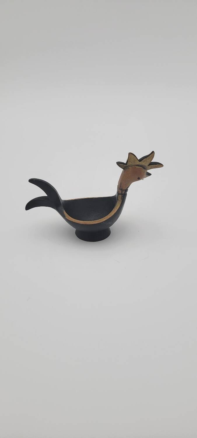 Rooster walter bosse in bronze