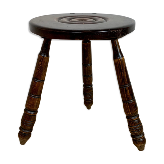 Breton style tripod stool